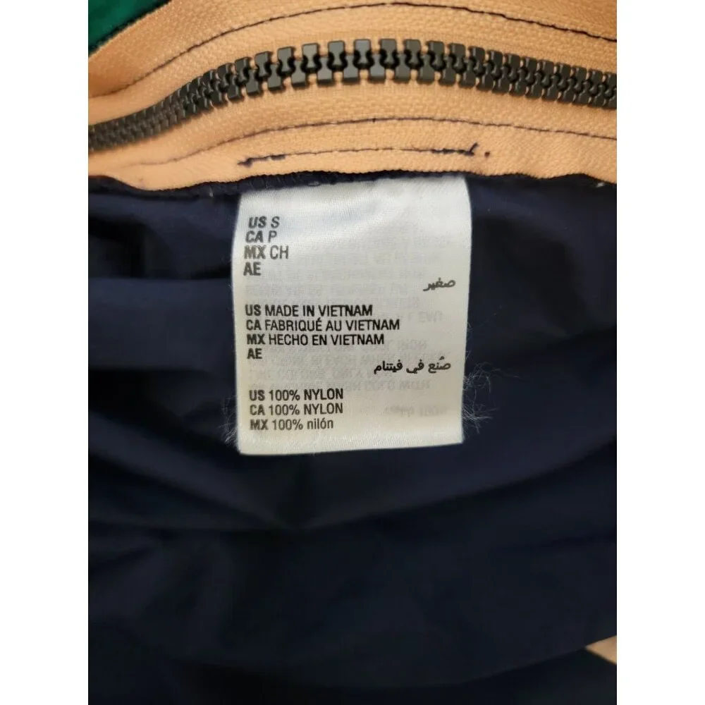 Vintage CLUB ROOM Colorblock Hooded Windbreaker Jacket Anorak Unisex Sz M - Picture 9 of 10